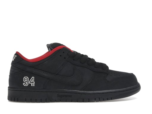 Nike x Supreme SB Dunk Low '94 Black' HQ8487-001