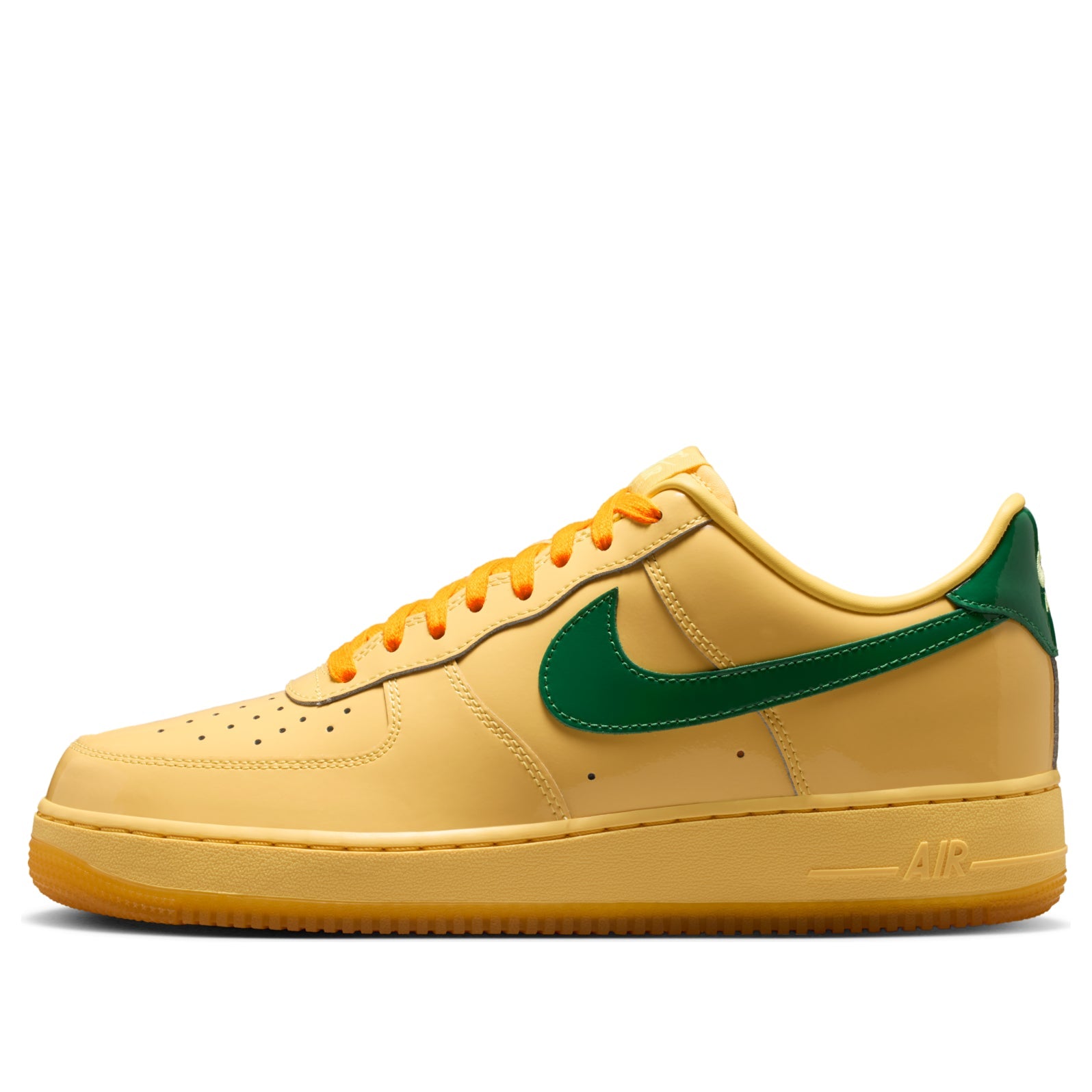 Nike-Air Force 1 Low 'Topaz Gold Pine Green Patent' IO4489-700