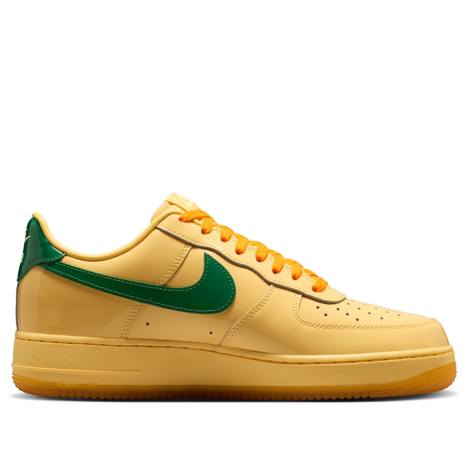 Nike-Air Force 1 Low 'Topaz Gold Pine Green Patent' IO4489-700