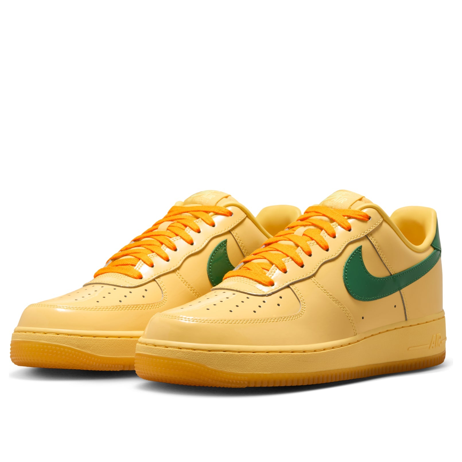 Nike-Air Force 1 Low 'Topaz Gold Pine Green Patent' IO4489-700