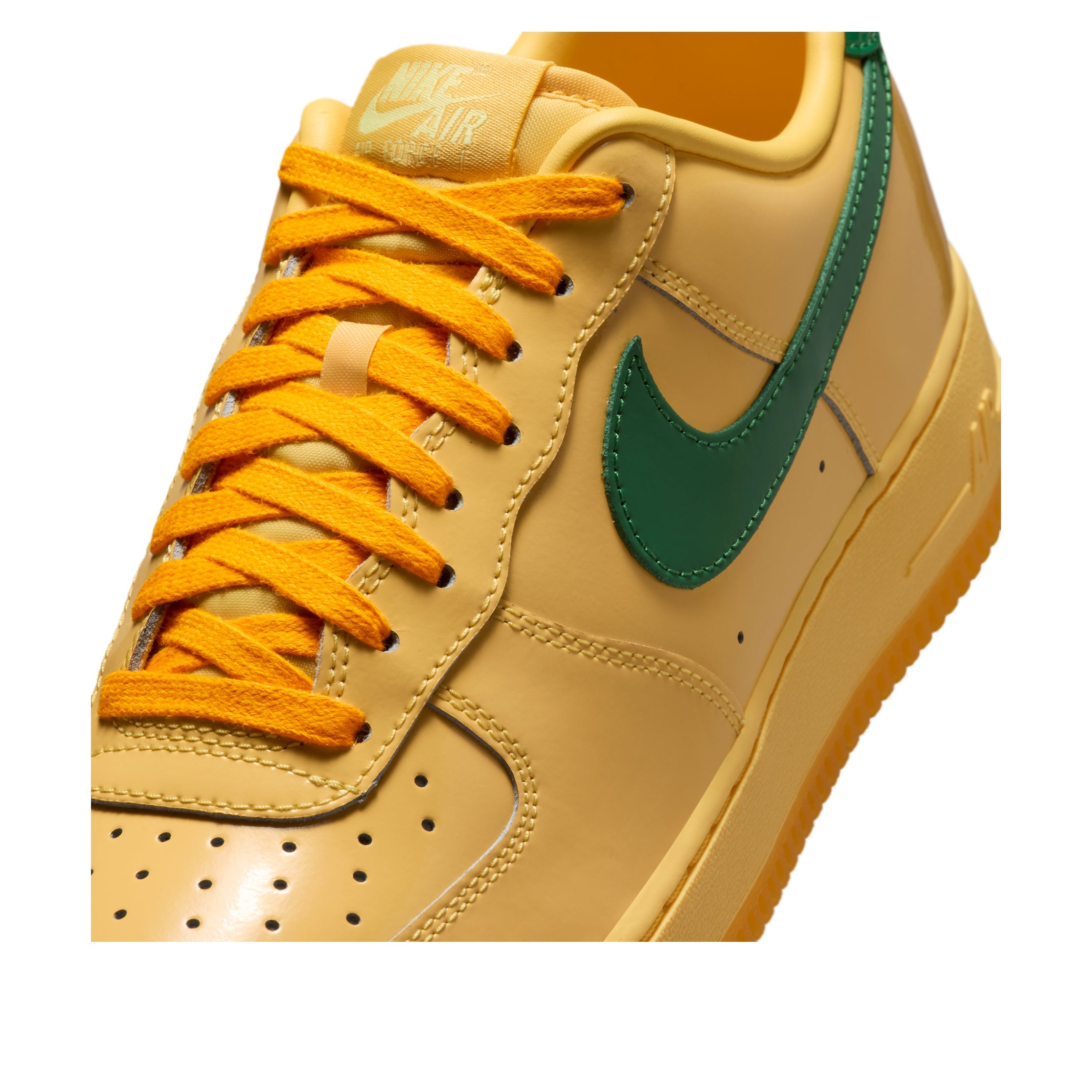 Nike-Air Force 1 Low 'Topaz Gold Pine Green Patent' IO4489-700