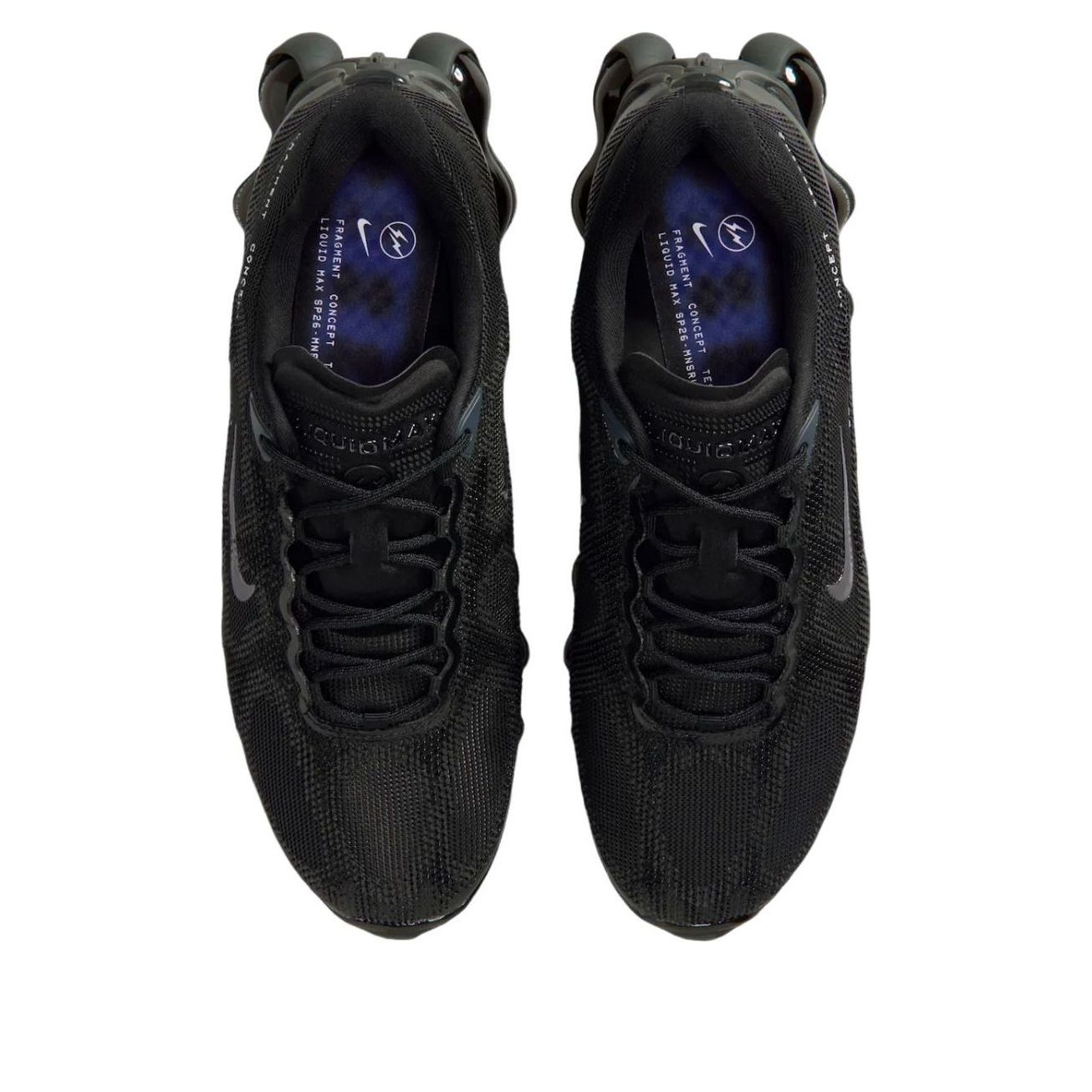 Nike x Fragment Air Liquid Max 'Black' – IQ8601-001