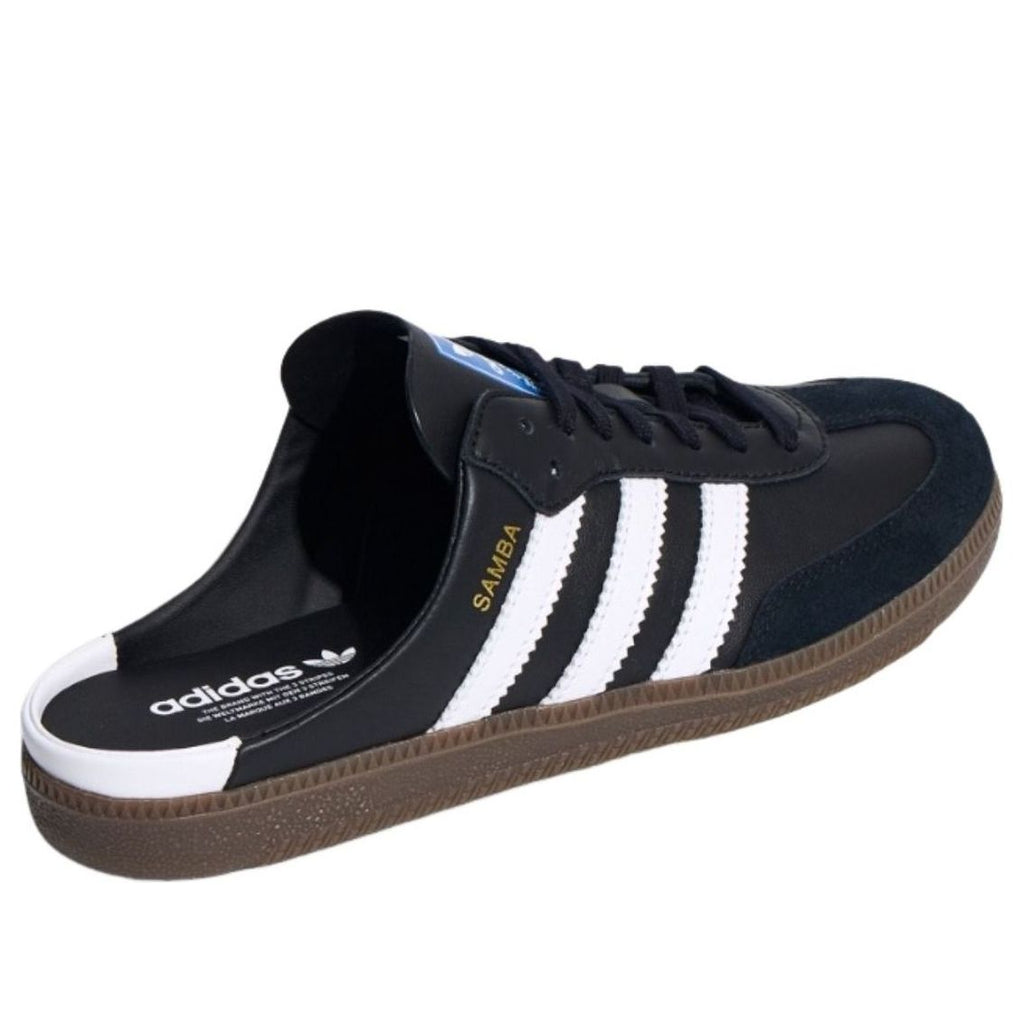 (WMNS) Adidas Samba Mules 'Black White'