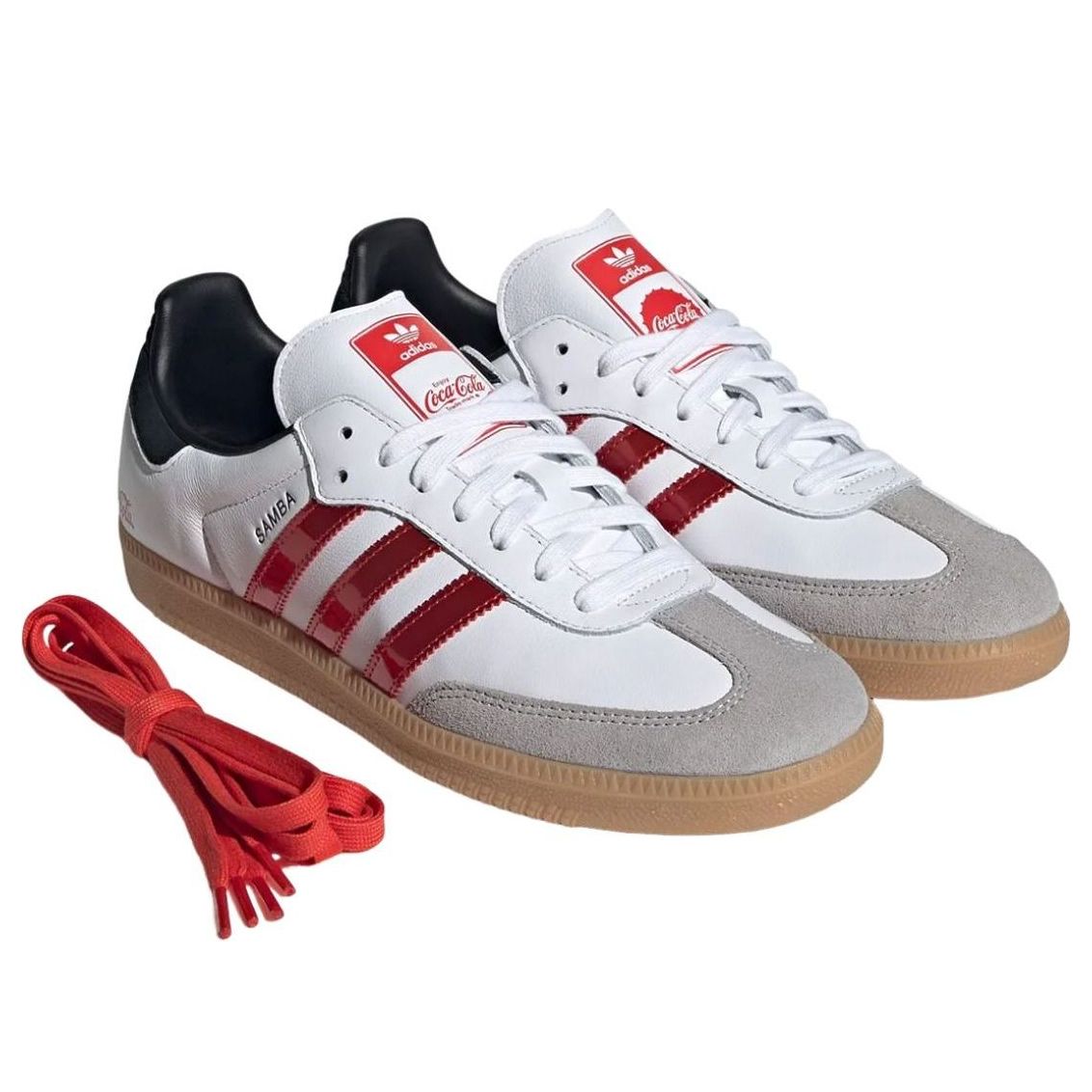 Adidas x Coca-Cola Samba 'White Red' – KH6879