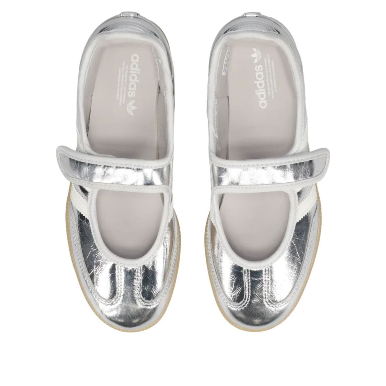 (WMNS) adidas Samba Jane 'Silver Metallic Off White'
