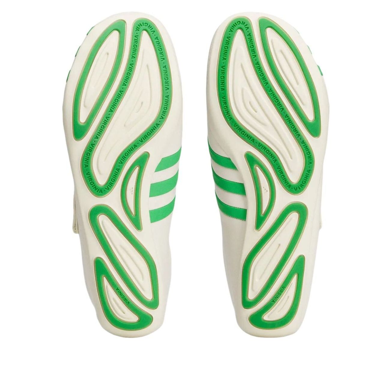 adidas x Pharrell Williams Vario Flat Earther 'Cloud White Core Green' (KI7669)