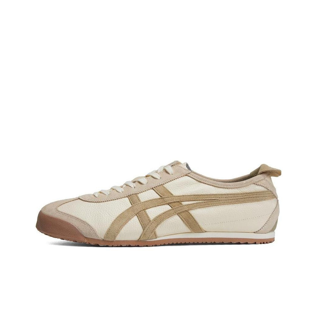 Onitsuka Tiger Mexico 66 – Leather Lifestyle Sneaker | Grey / Brown | 1183C076-101