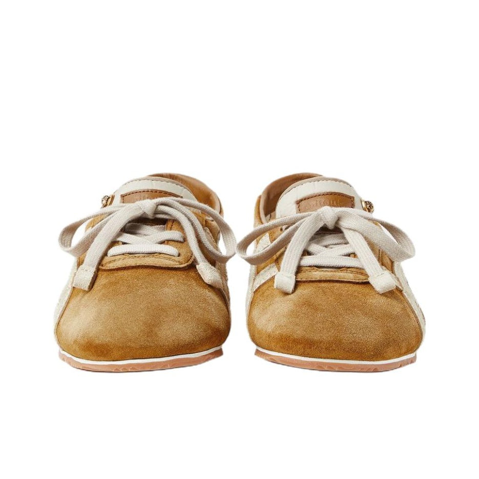 VERSACE × Onitsuka Tiger Tai-Chi Sakura – Leather & Suede Sneaker | Brown | Men’s | 1024594-1A17741