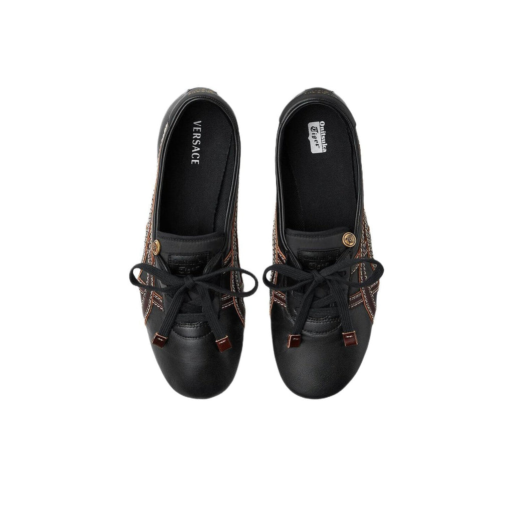 VERSACE × Onitsuka Tiger Tai-Chi Sakura – Lambskin Sneaker | Black | Men’s | 1024594-1A17737