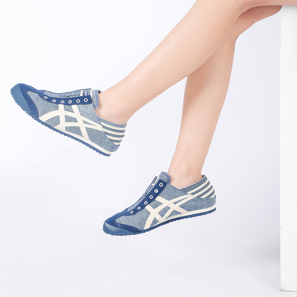 Onitsuka Tiger Mexico 66 PARATY – Slip-On Lifestyle Sneaker | Sky Blue | TH342N-4202