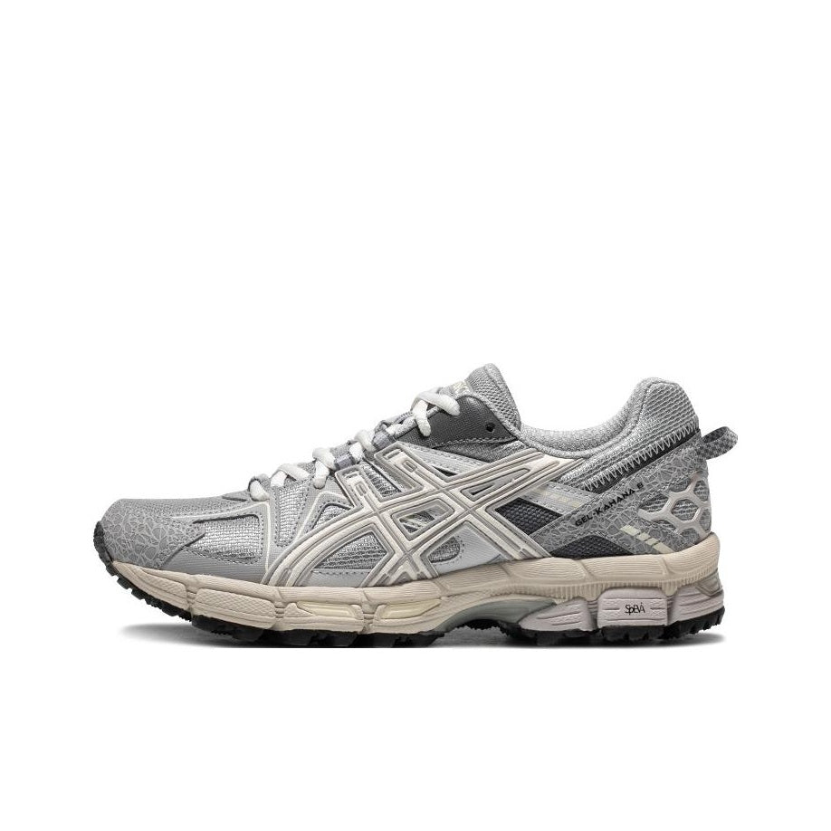 ASICS Gel-Kahana 8 – Trail Running Sneaker | Silver / Dark Grey | Unisex | 1012A978-028