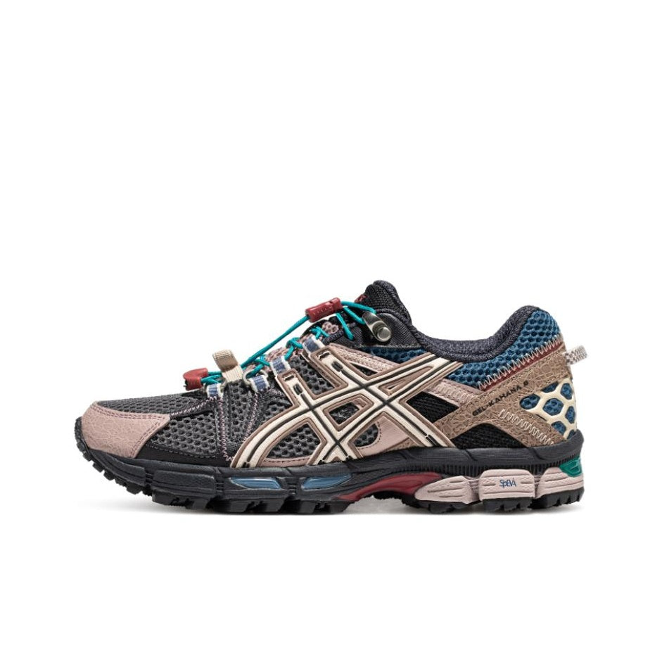 ASICS Gel-Kahana 8 FL Casual Trail Running Shoe – Grey/Brown (Unisex)