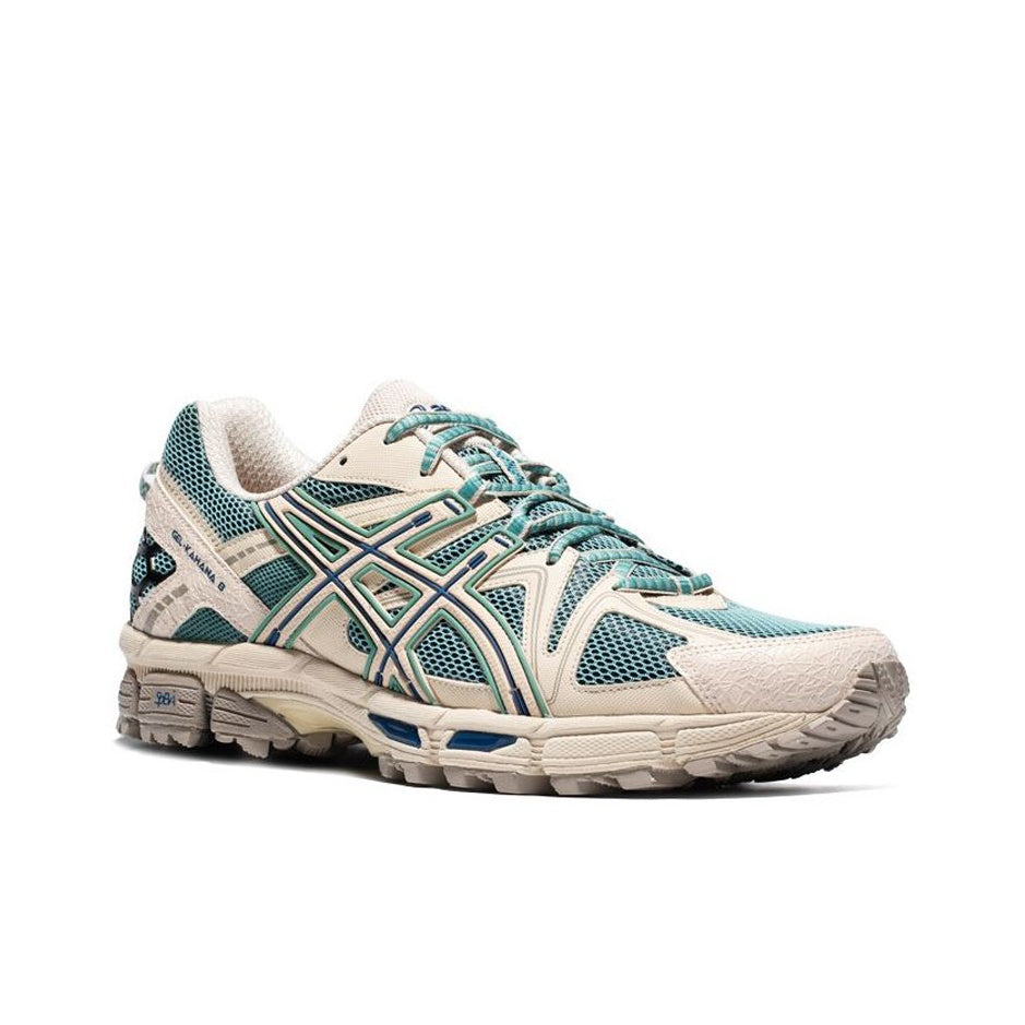 ASICS Gel-Kahana 8 Lifestyle Running Shoe – Khaki/Blue (Unisex)
