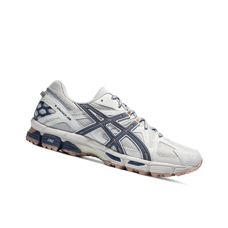 ASICS Gel-Kahana 8 Casual Trail Training Shoe – Light Grey (Unisex)