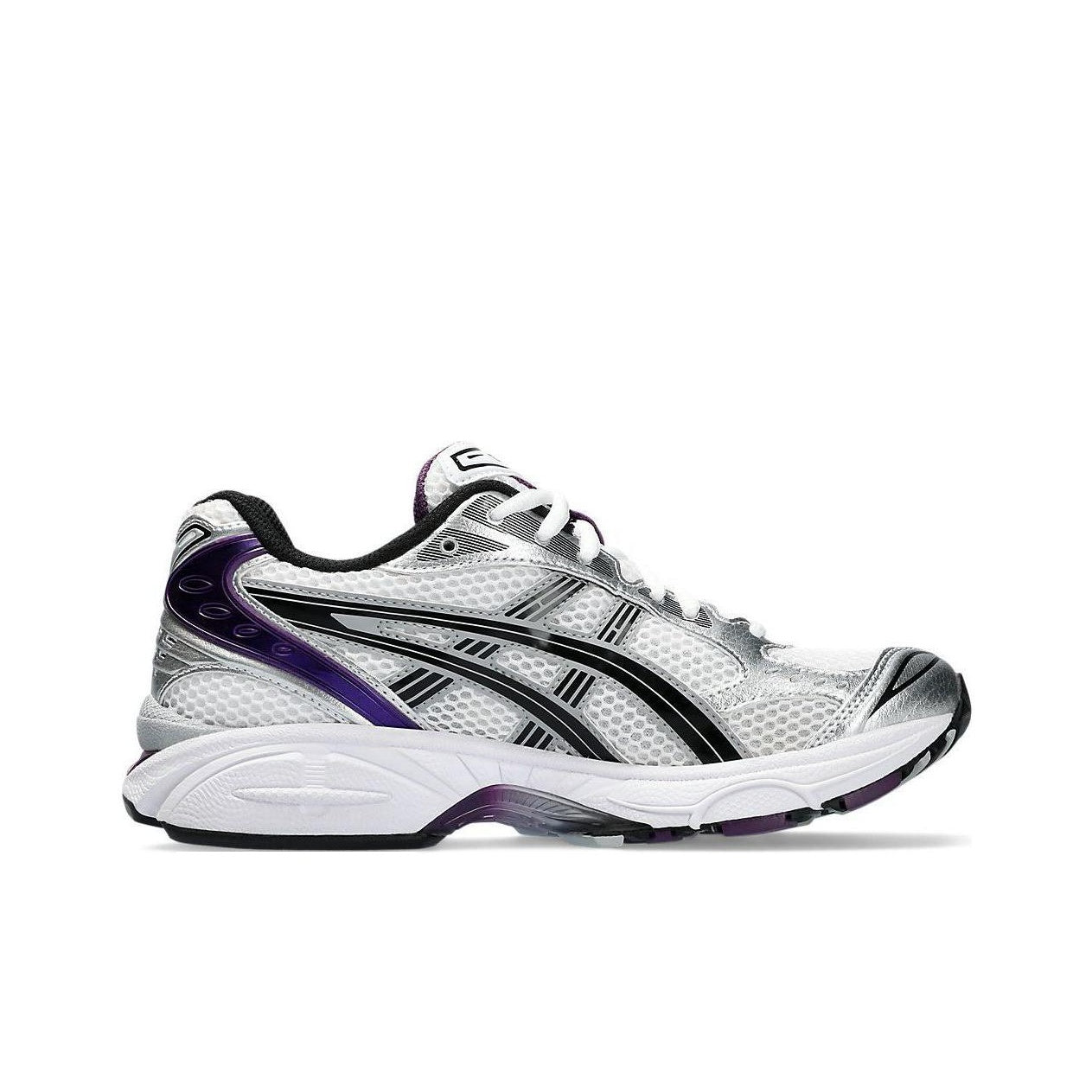ASICS Gel-Kayano 14 Casual Running Shoe – Women's White/Purple