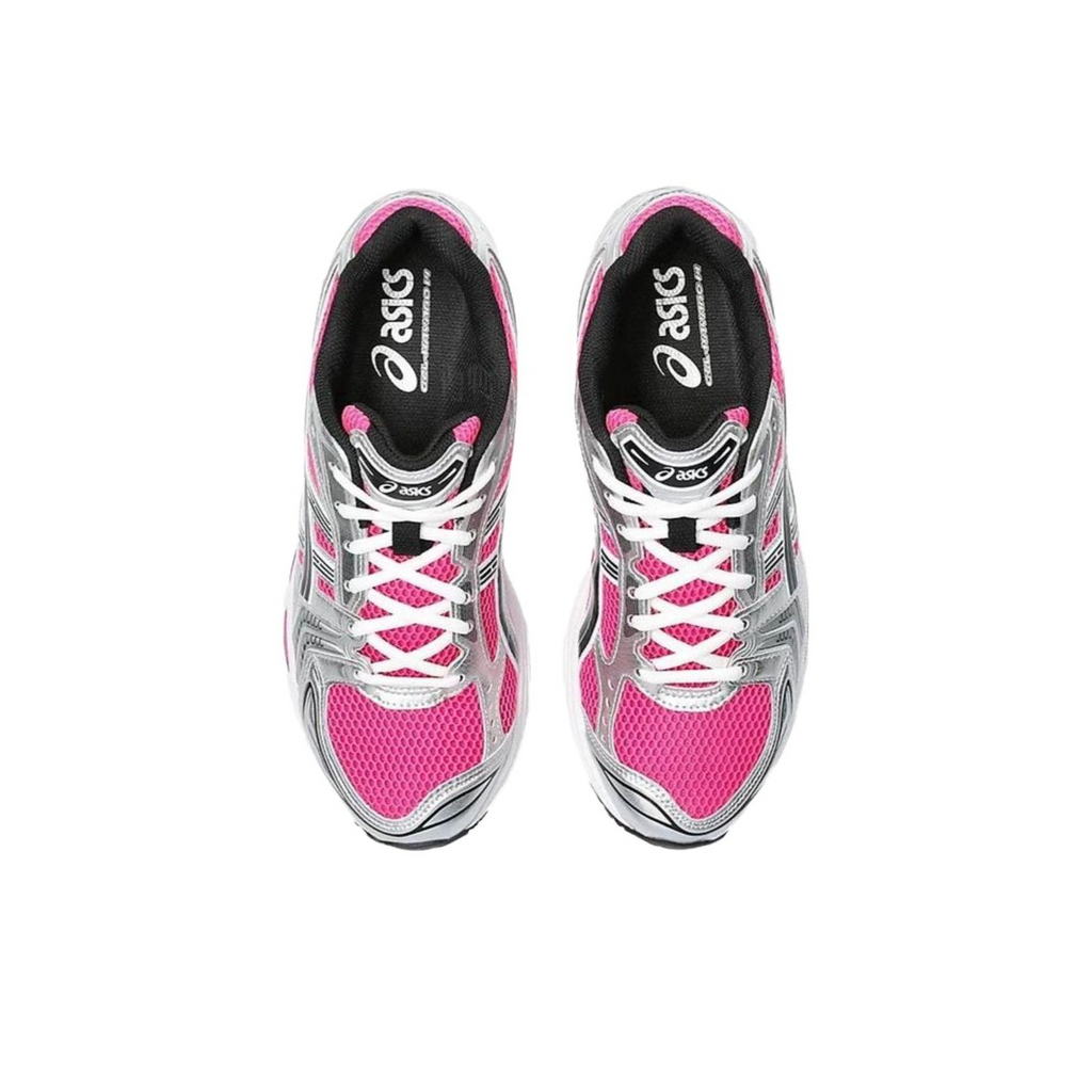 ASICS Gel-Kayano 14 Running Shoe – Unisex Silver/Pink/Black