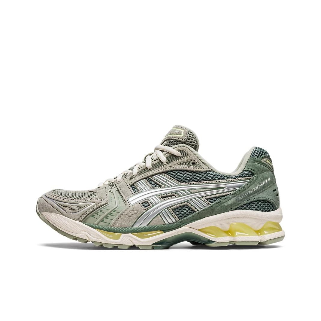 ASICS Gel-Kayano 14 Running Shoe – Unisex Grey/Green