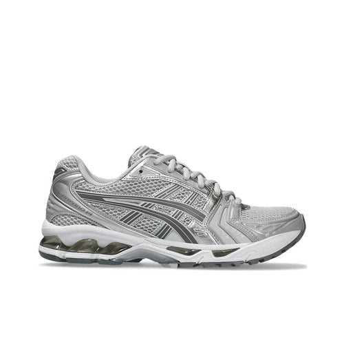ASICS Gel-Kayano 14 Marathon Running Shoe – Unisex Silver/Grey