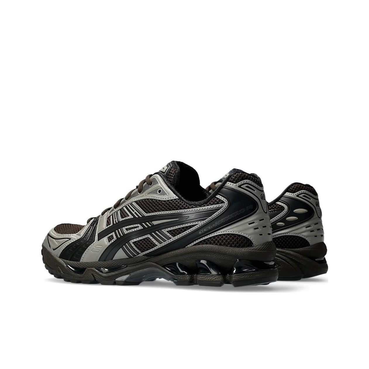 Undermycar x atmos x ASICS Gel-Kayano 14 Unisex Low-Top Casual Running Sneaker – Black/Grey/Brown