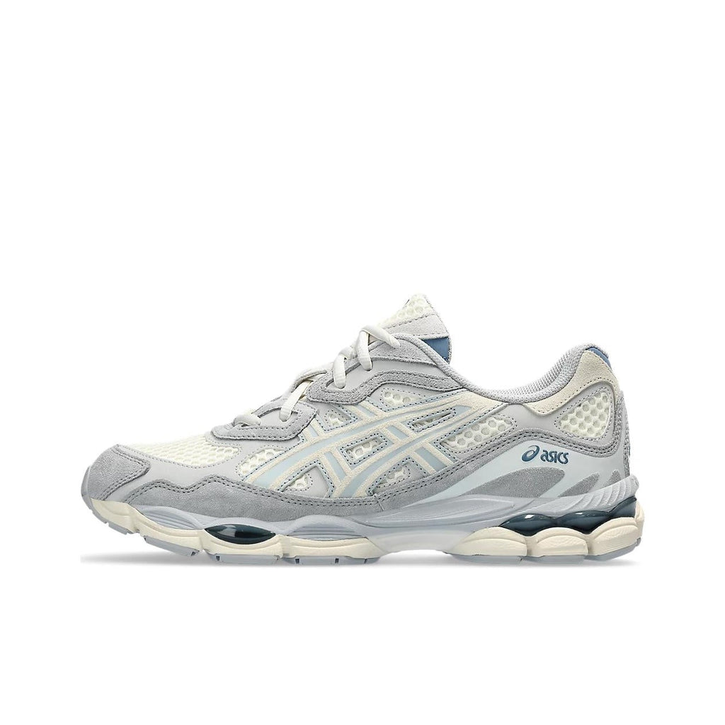 ASICS GEL-NYC Cream Grey Wide Unisex Mid-Top Lifestyle Sneaker