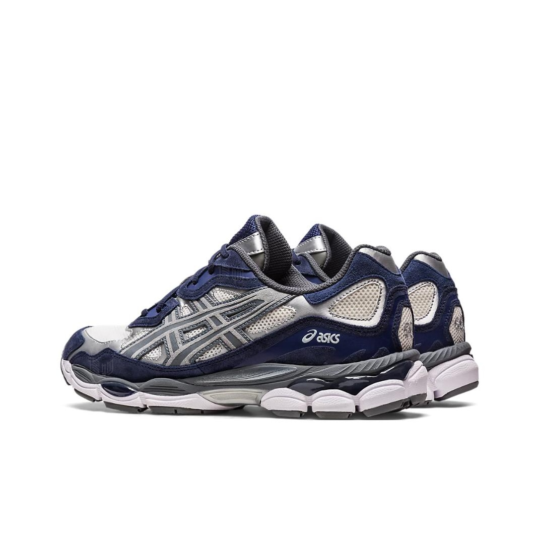 ASICS GEL-NYC Grey Blue Unisex Low-Top Outdoor Lifestyle Sneaker