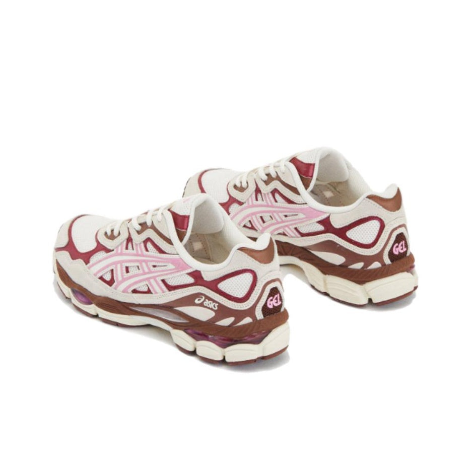 ASICS GEL-NYC – Cream / Sweet Pink | Unisex Low-Top Running-Inspired Sneaker