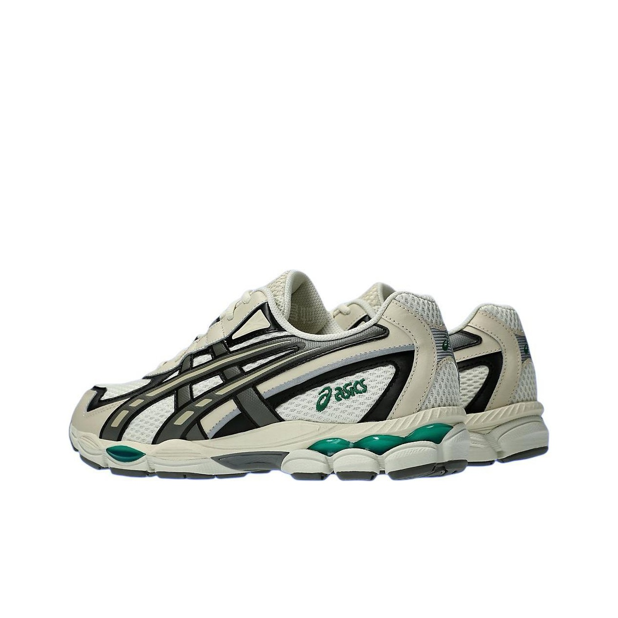 ASICS GEL-NYC 2055 Low-Top Sneakers — Unisex | Cream/Green