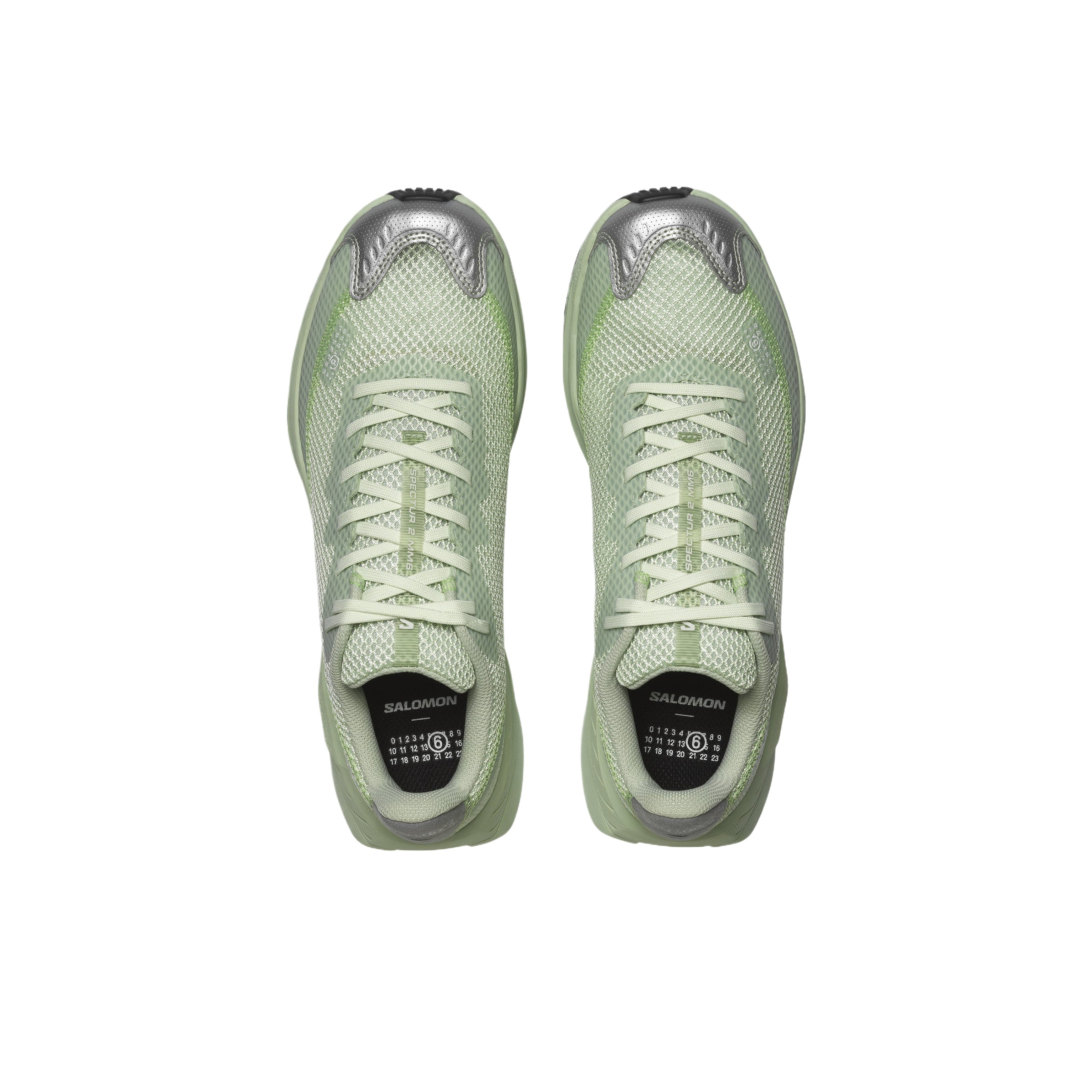 SALOMON SPECTUR 2 x MM6 Maison Margiela Low-Top Running Shoes – Unisex Green | SKU: L47811500
