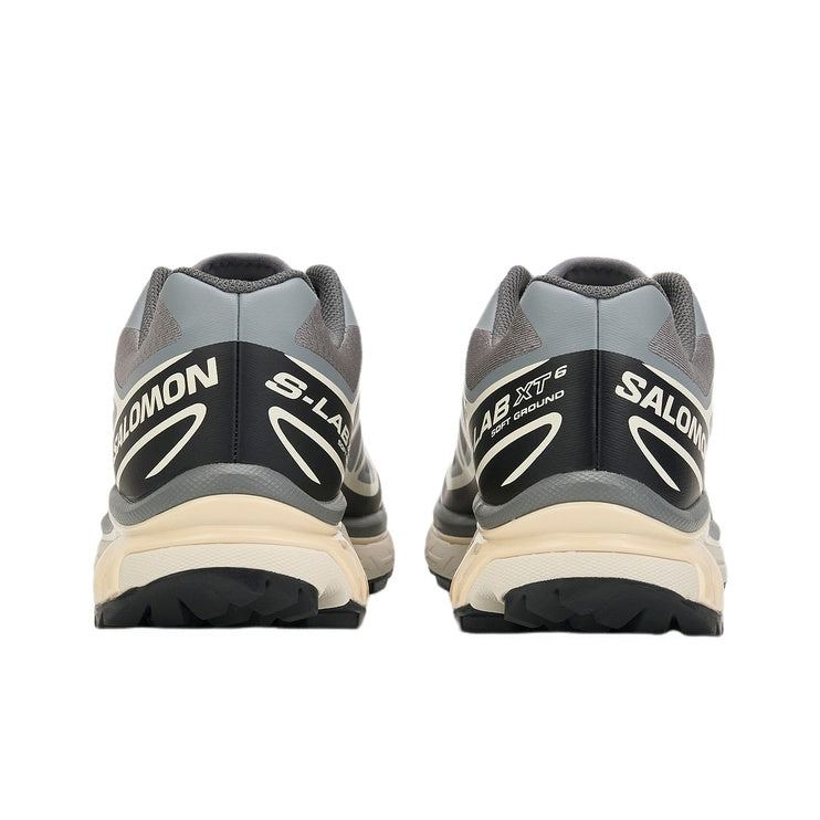 SALOMON XT-6 RECUT "Mountain Caller" Low-Top Running Shoes – Unisex Alloy / Black / Vanilla | SKU: L49257700