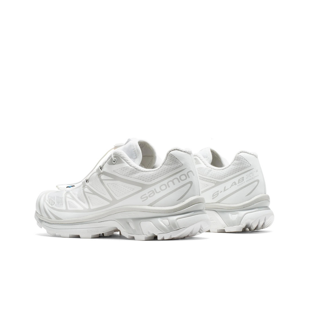 SALOMON XT-6 Low-Top Outdoor Running Shoes – Unisex Glacier White | SKU: L41252900