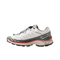 Salomon XT-6 Running Sneaker – Unisex | White/Grey/Red