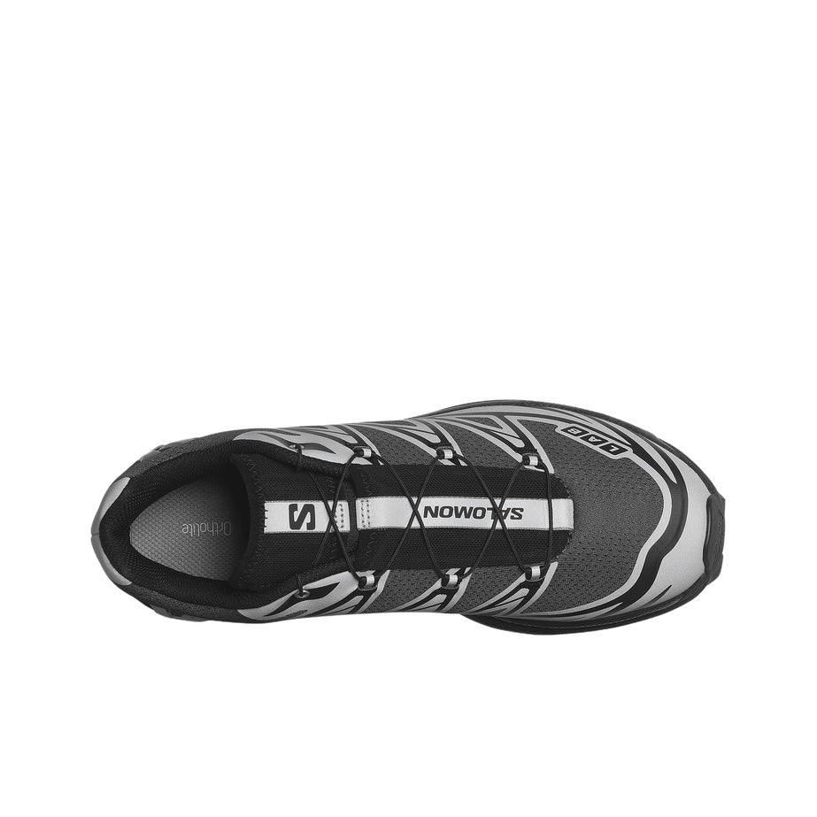 SALOMON XT-6 Nocturne Vision Unisex Lifestyle Running Shoe – Black/Silver