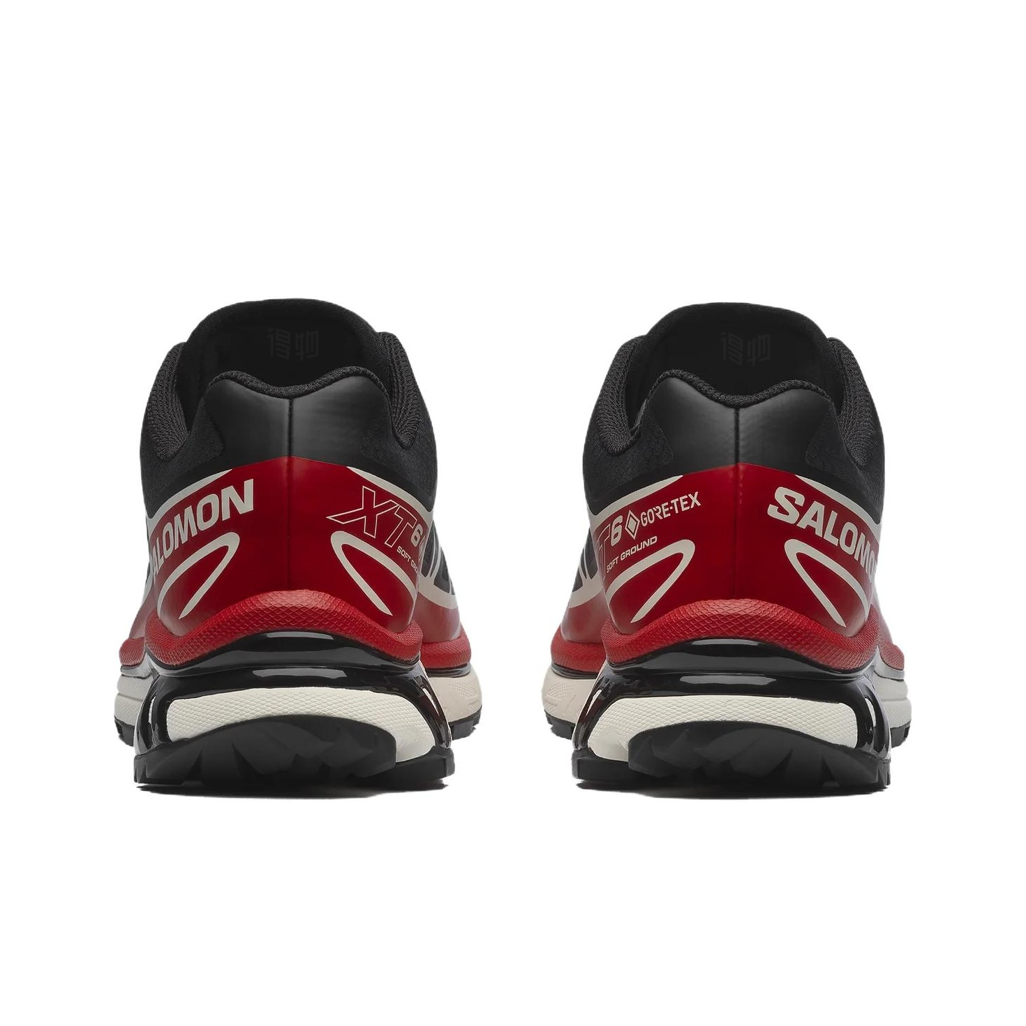 SALOMON XT-6 GTX Unisex Waterproof Lifestyle Running Shoe – Black/Red