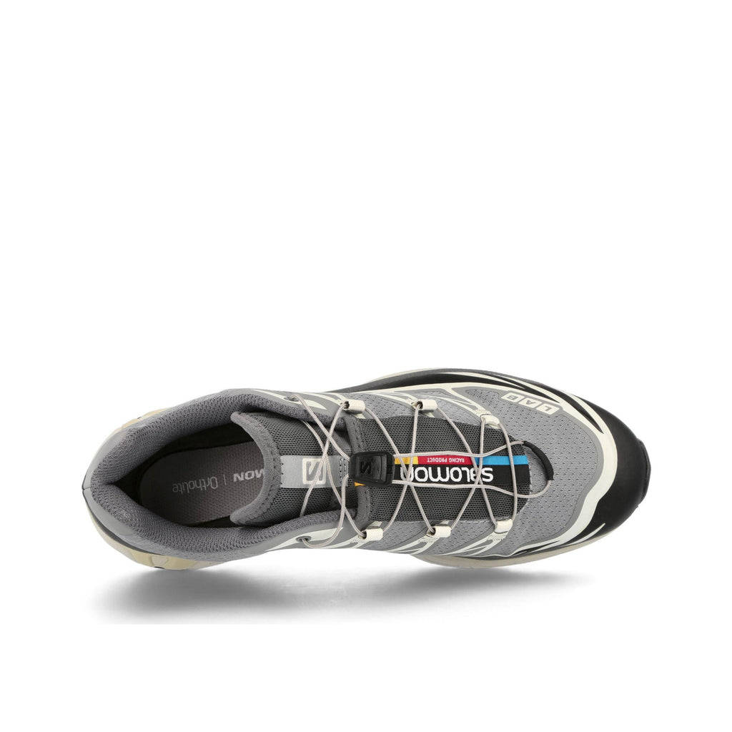 Salomon XT-6 RECUT Unisex Low-Top Sneaker – Monument / Phantom