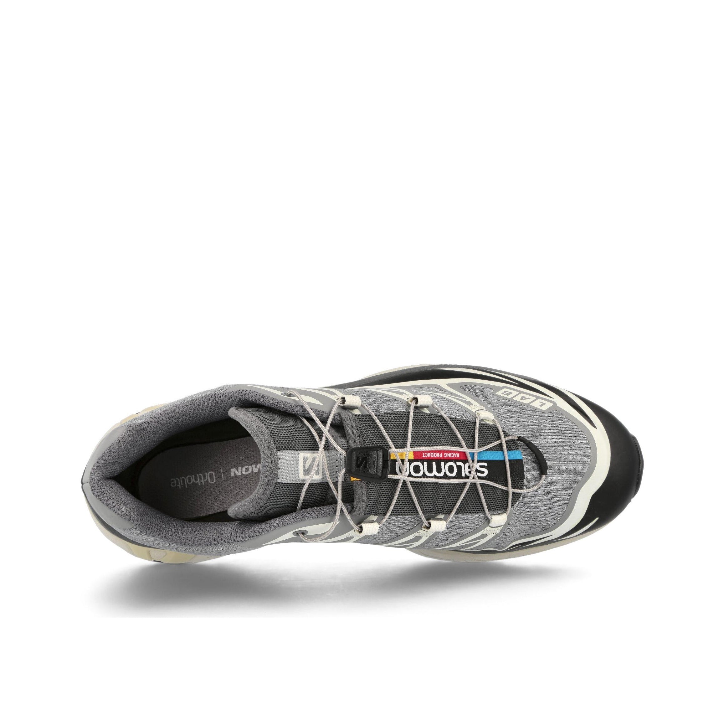 Salomon XT-6 RECUT Unisex Low-Top Sneaker – Monument / Phantom