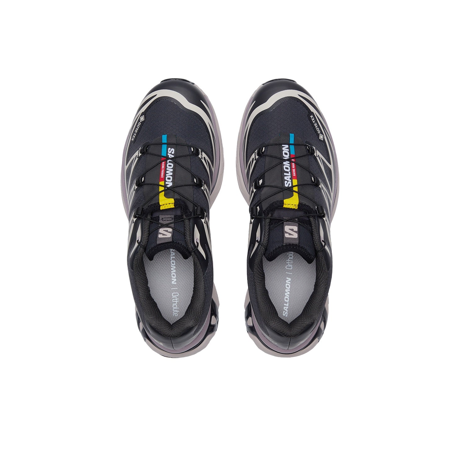 Salomon XT-6 GTX Unisex Low-Top Running Sneaker – Black / Cream
