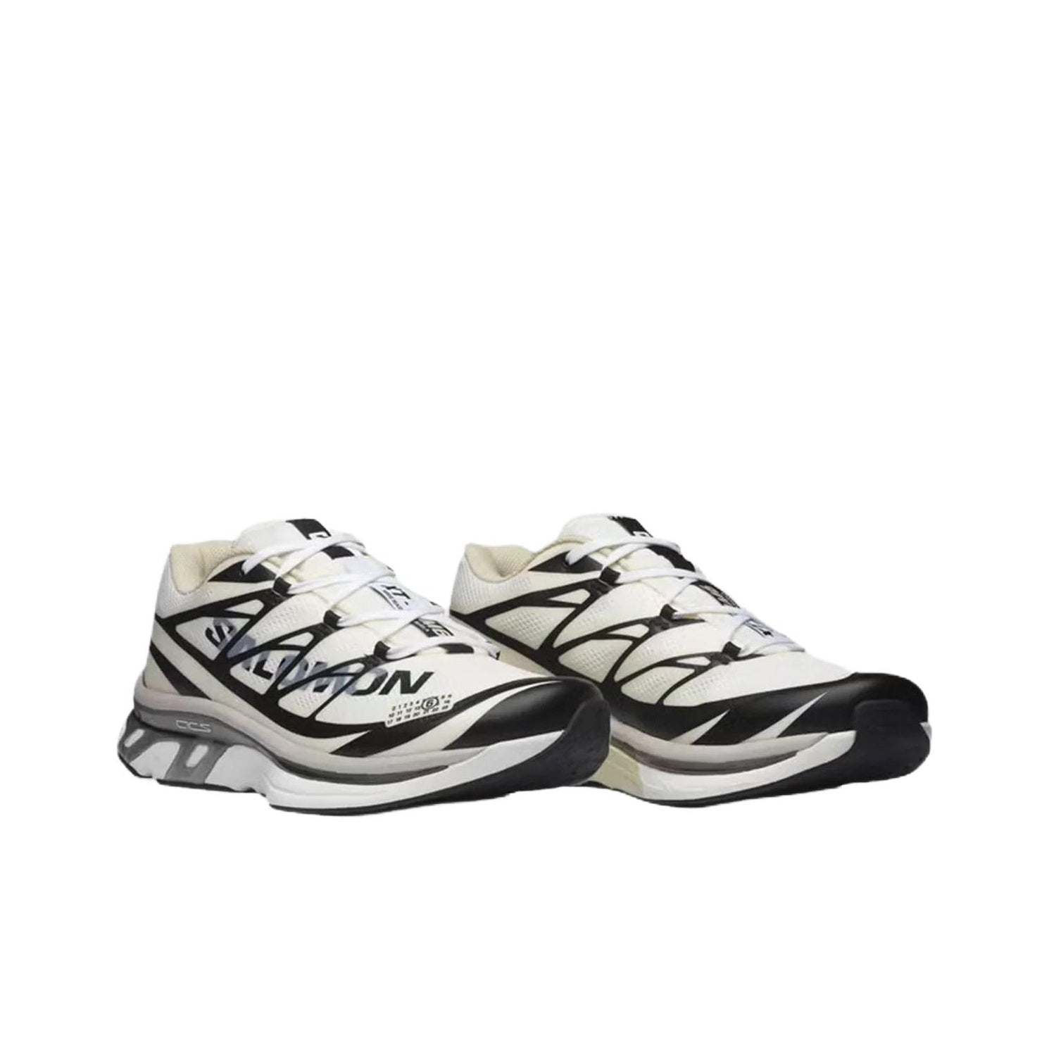MM6 Maison Margiela × Salomon Women’s Low-Top Lace-Up Lifestyle Sneaker – Vanilla