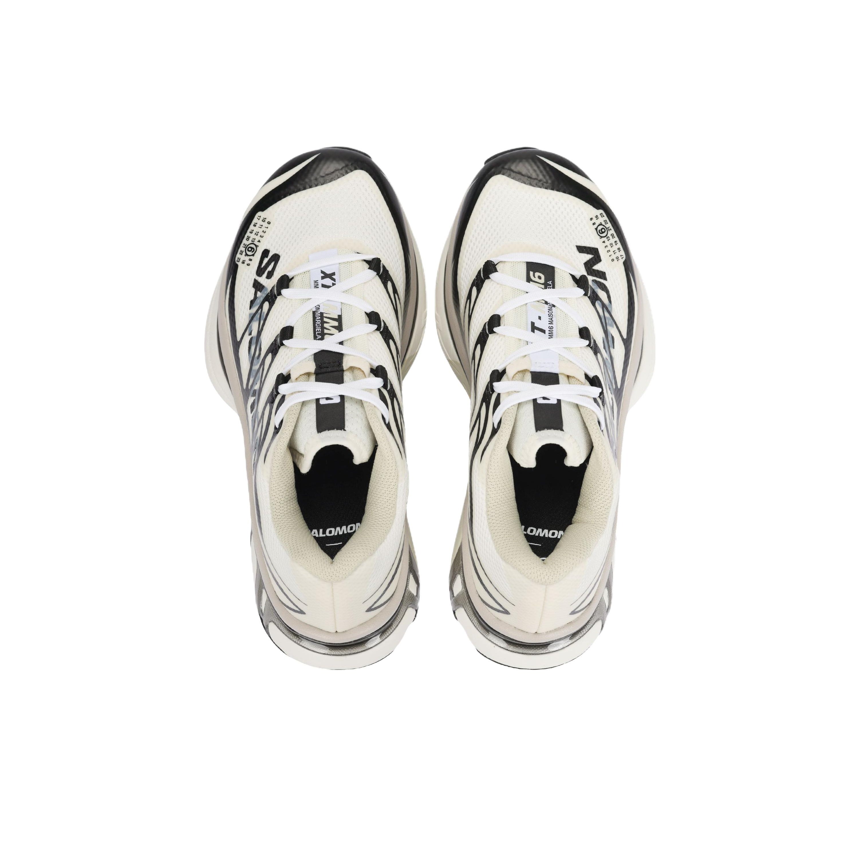 MM6 Maison Margiela × Salomon Women’s Low-Top Lace-Up Lifestyle Sneaker – Vanilla