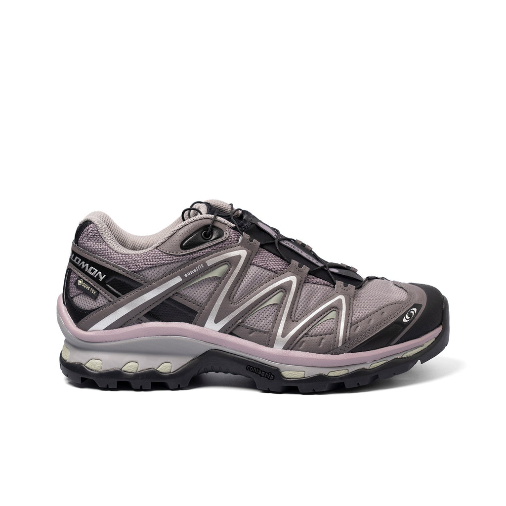 Salomon XT-Quest GTX Low-Top Casual Running Shoe – Unisex | Gull Grey / Brown / Black