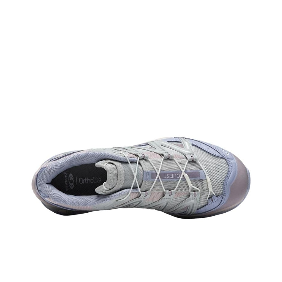 Salomon XT-Quest Textile Low-Top Hiking Shoe – Unisex | Grey / Blue