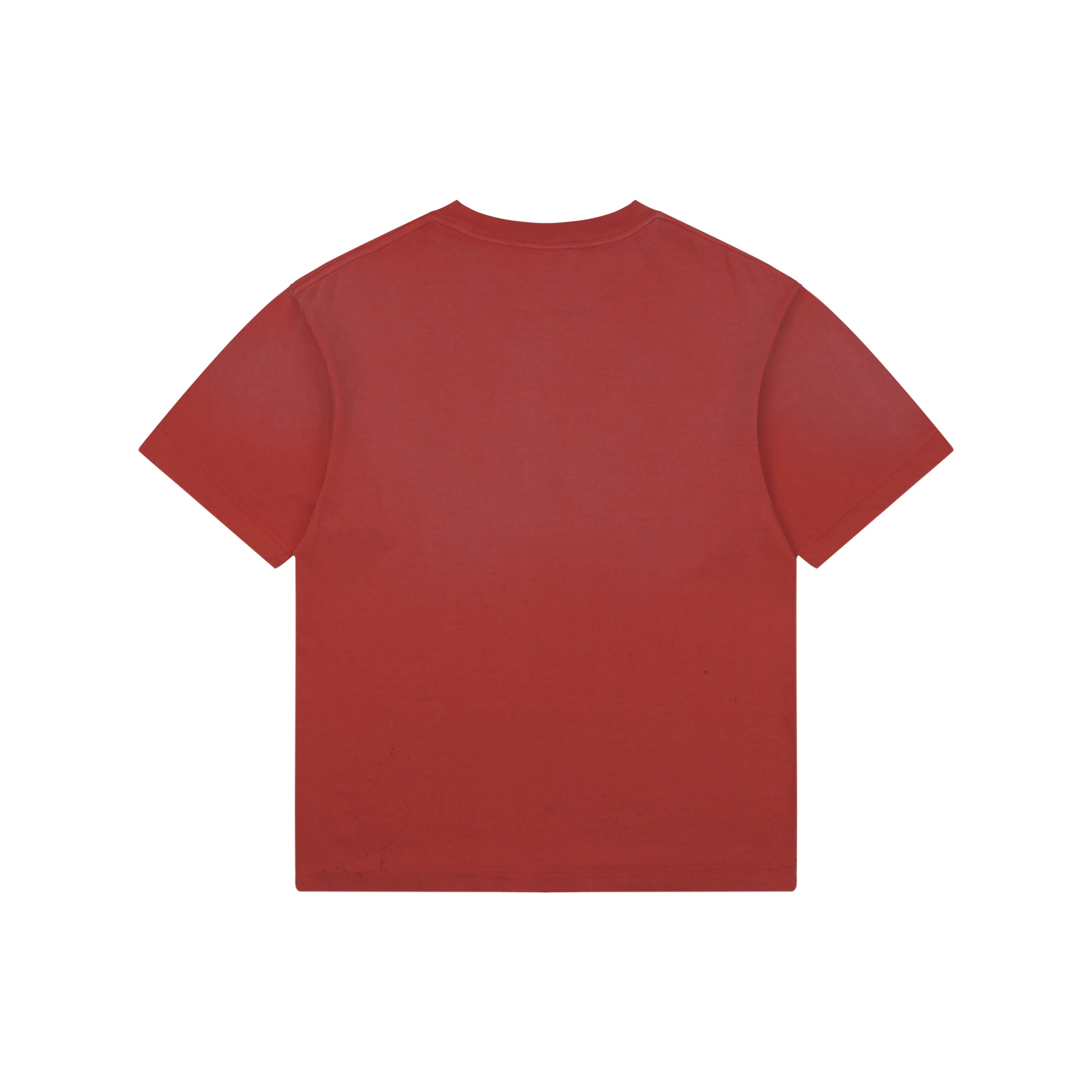 Saint Michael Cloud Lightning Letter Print Short Sleeve Tee