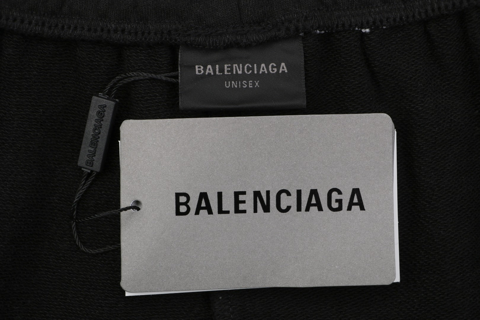 Balenciaga Tape Blurred Letter Print Shorts