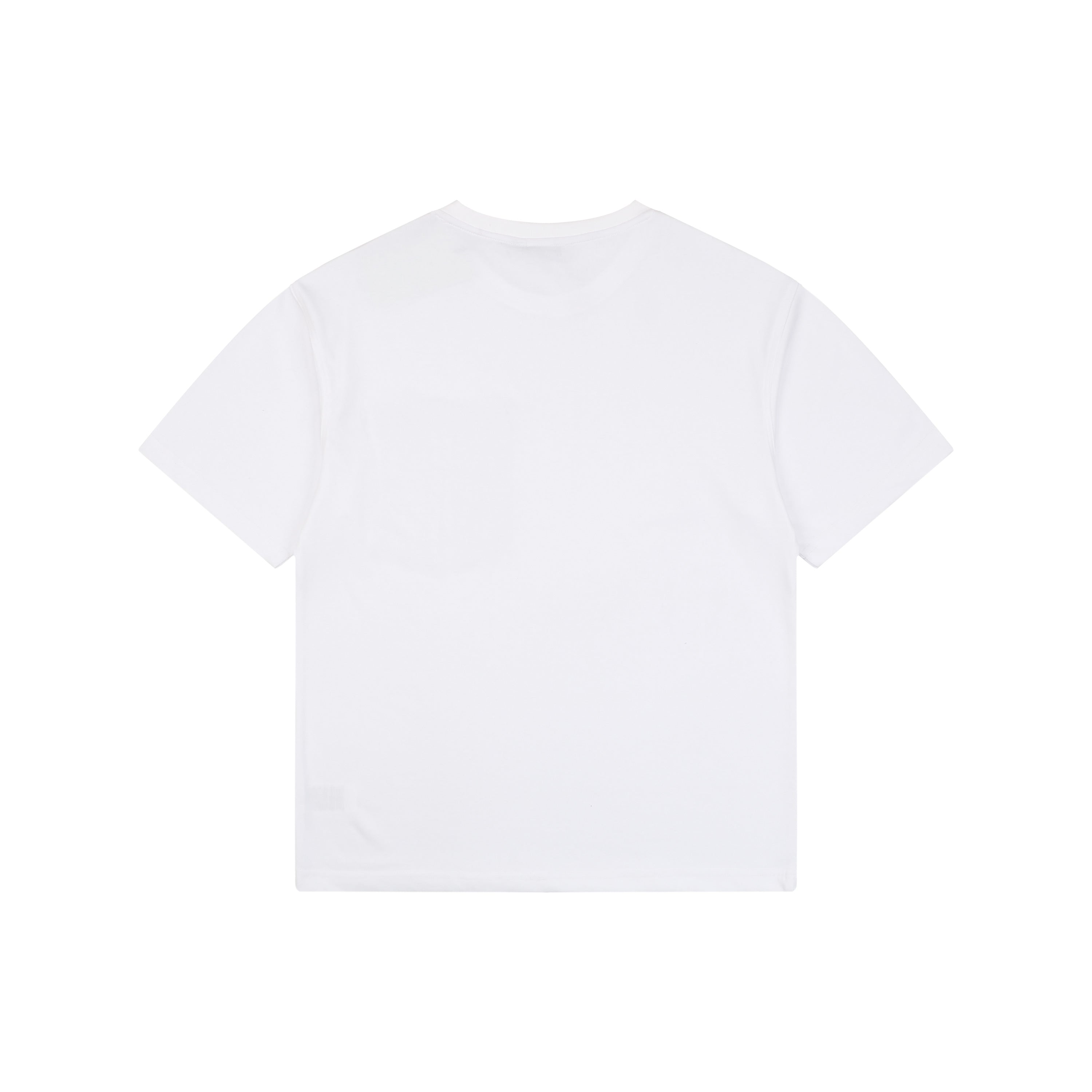 Burberry White Large Check Pocket Short Sleeve Tee