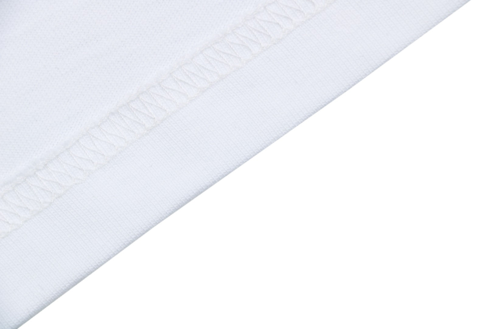 Balenciaga Back Large 3B Letter Embroidered Short Sleeve Tee — White