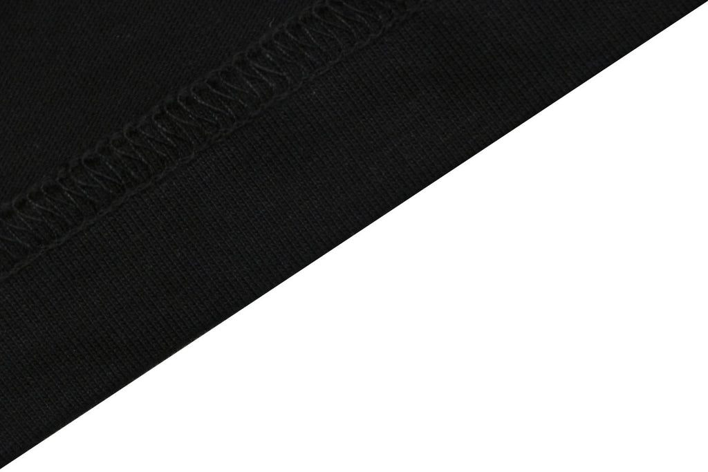Dior Oversized Bee Signature Script Embroidered Short Sleeve Tee — Black