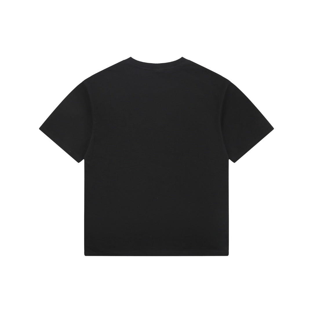 BAPE Empire Military Ape Head Badge Print Short Sleeve Tee — White